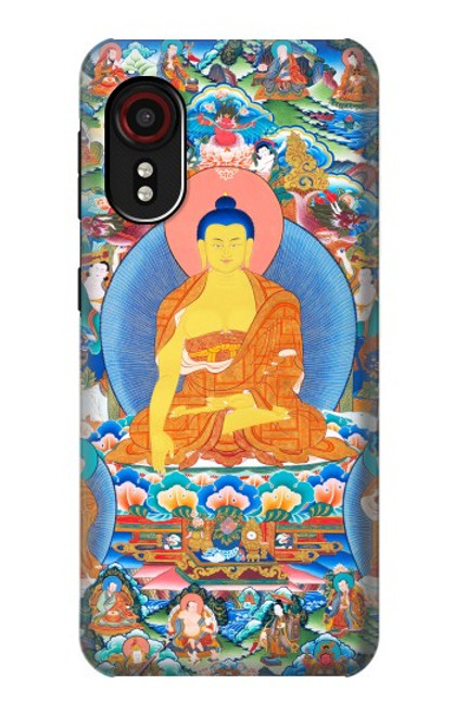 S1256 Buddha Paint Hülle Schutzhülle Taschen für Samsung Galaxy Xcover 5