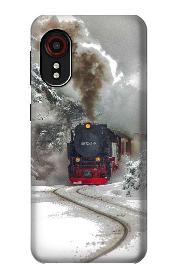 S1509 Steam Train Hülle Schutzhülle Taschen für Samsung Galaxy Xcover 5