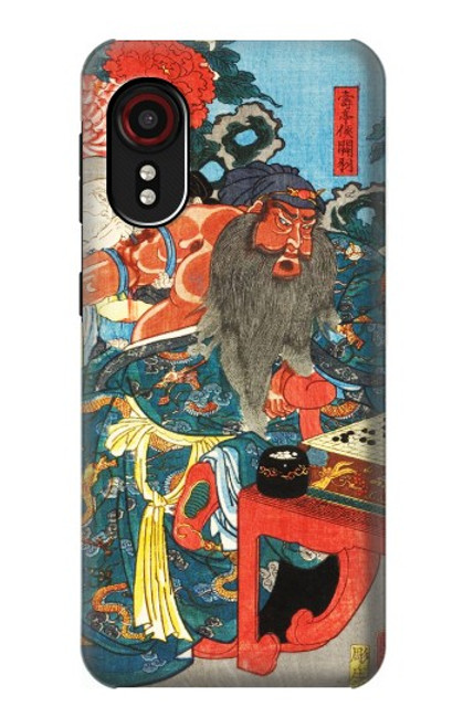 S1826 Utagawa Kuniyoshi Guan Yu Hülle Schutzhülle Taschen für Samsung Galaxy Xcover 5