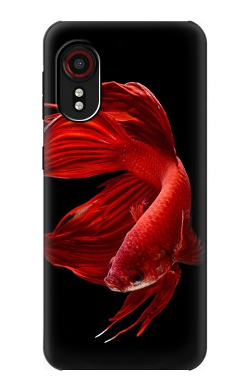 S2092 Red Siamese Fighting Fish Hülle Schutzhülle Taschen für Samsung Galaxy Xcover 5