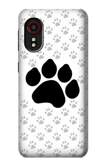 S2355 Paw Foot Print Hülle Schutzhülle Taschen für Samsung Galaxy Xcover 5