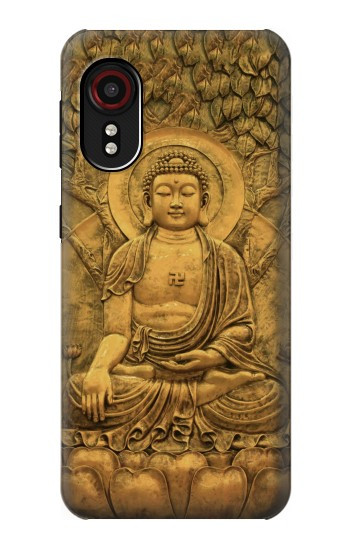 S2452 Buddha Bas Relief Art Graphic Printed Hülle Schutzhülle Taschen für Samsung Galaxy Xcover 5