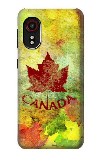 S2523 Canada Autumn Maple Leaf Hülle Schutzhülle Taschen für Samsung Galaxy Xcover 5