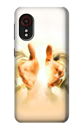 S2546 Hand of God Heaven Hülle Schutzhülle Taschen für Samsung Galaxy Xcover 5