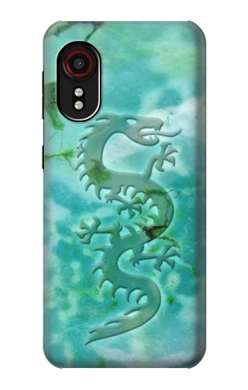 S2653 Dragon Green Turquoise Stone Graphic Hülle Schutzhülle Taschen für Samsung Galaxy Xcover 5