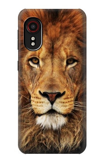 S2870 Lion King of Beasts Hülle Schutzhülle Taschen für Samsung Galaxy Xcover 5