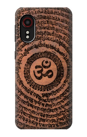 S2874 Om Symbol Tattoo Hülle Schutzhülle Taschen für Samsung Galaxy Xcover 5