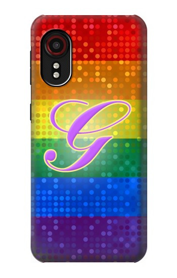 S2899 Rainbow LGBT Gay Pride Flag Hülle Schutzhülle Taschen für Samsung Galaxy Xcover 5