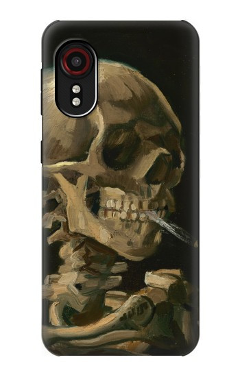 S3358 Vincent Van Gogh Skeleton Cigarette Hülle Schutzhülle Taschen für Samsung Galaxy Xcover 5