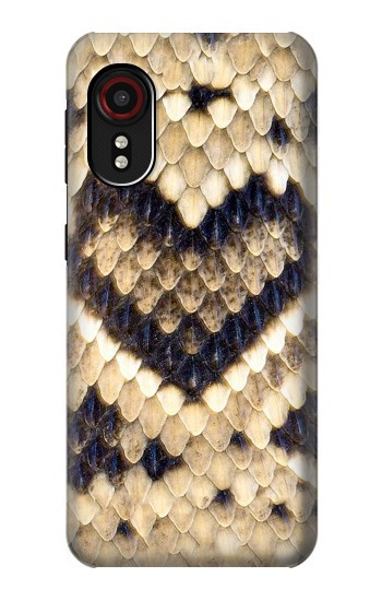 S3417 Diamond Rattle Snake Graphic Print Hülle Schutzhülle Taschen für Samsung Galaxy Xcover 5