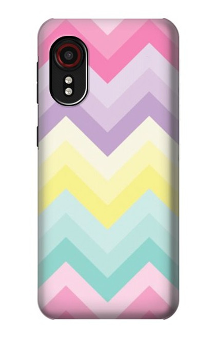 S3514 Rainbow Zigzag Hülle Schutzhülle Taschen für Samsung Galaxy Xcover 5