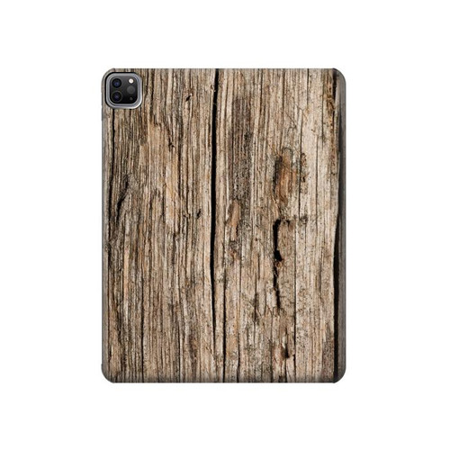 S0600 Wood Graphic Printed Hülle Schutzhülle Taschen für iPad Pro 12.9 (2022,2021,2020,2018, 3rd, 4th, 5th, 6th)