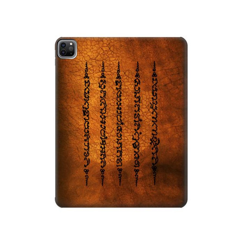 S2251 Five Rows Success And Good Luck Tattoo Hülle Schutzhülle Taschen für iPad Pro 12.9 (2022, 2021, 2020, 2018), iPad Air 13 (2025, 2024)