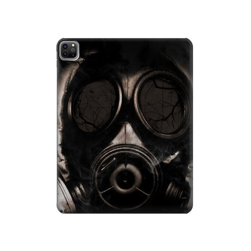 S2910 Gas Mask Hülle Schutzhülle Taschen für iPad Pro 12.9 (2022,2021,2020,2018, 3rd, 4th, 5th, 6th)