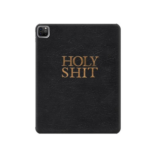 S3166 Funny Holy Shit Hülle Schutzhülle Taschen für iPad Pro 12.9 (2022, 2021, 2020, 2018), iPad Air 13 (2025, 2024)