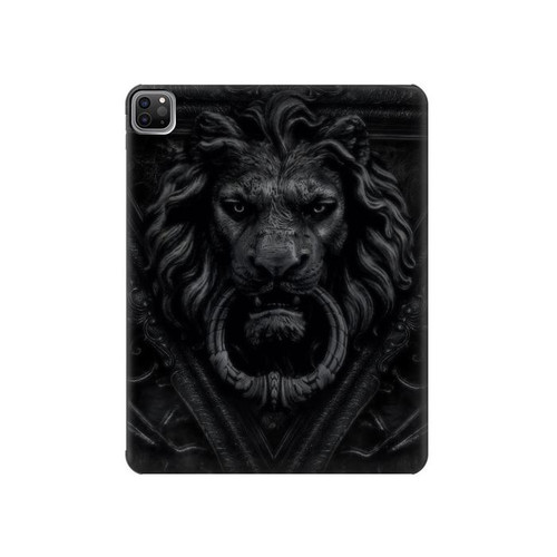 S3619 Dark Gothic Lion Hülle Schutzhülle Taschen für iPad Pro 12.9 (2022, 2021, 2020, 2018), iPad Air 13 (2025, 2024)