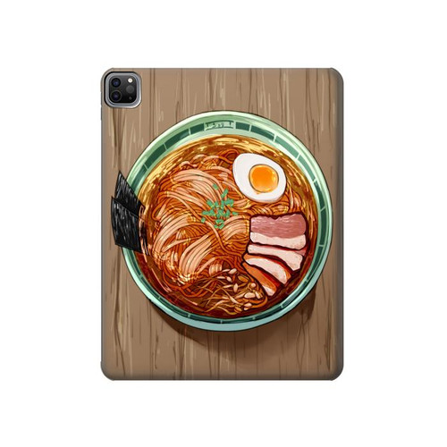 S3756 Ramen Noodles Hülle Schutzhülle Taschen für iPad Pro 12.9 (2022, 2021, 2020, 2018), iPad Air 13 (2025, 2024)