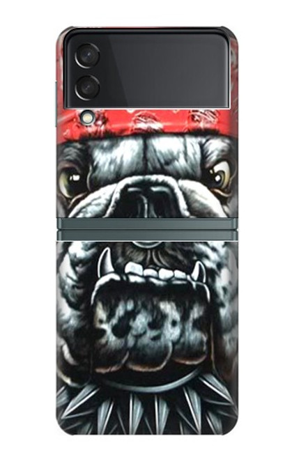 S0100 Bulldog American Football Case For Samsung Galaxy Z Flip 3 5G