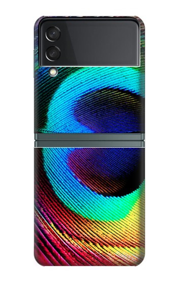 S0511 Peacock Case For Samsung Galaxy Z Flip 3 5G
