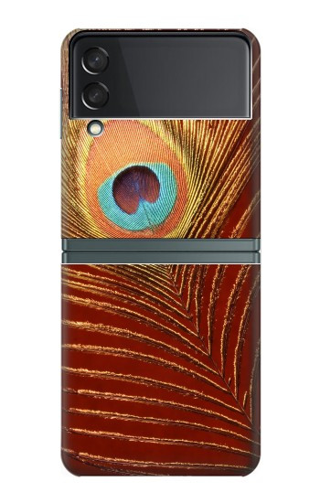 S0512 Peacock Case For Samsung Galaxy Z Flip 3 5G
