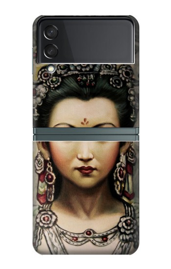 S0681 Guan Yin Case For Samsung Galaxy Z Flip 3 5G