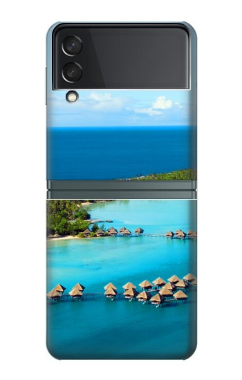 S0844 Bora Bora Island Case For Samsung Galaxy Z Flip 3 5G