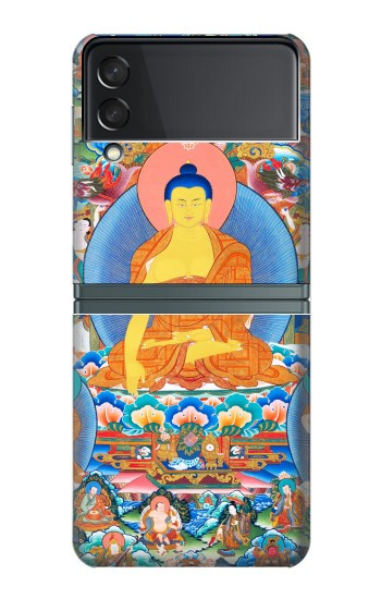 S1256 Buddha Paint Case For Samsung Galaxy Z Flip 3 5G
