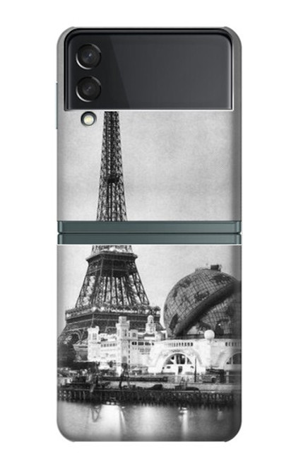 S2350 Old Paris Eiffel Tower Case For Samsung Galaxy Z Flip 3 5G