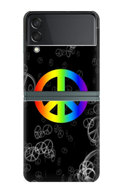 S2356 Peace Sign Case For Samsung Galaxy Z Flip 3 5G