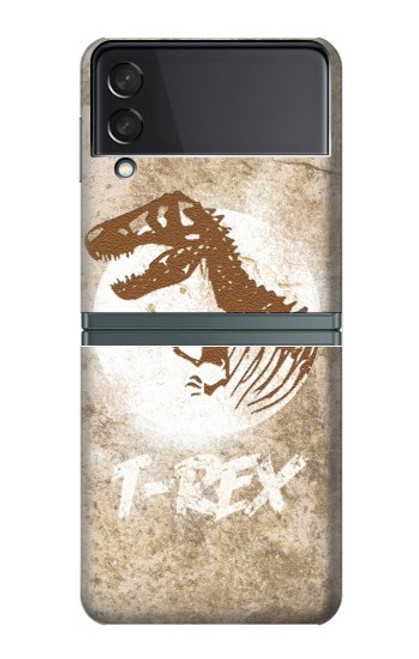 S2372 T-Rex Jurassic Fossil Case For Samsung Galaxy Z Flip 3 5G