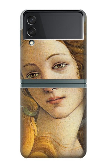 S3058 Botticelli Birth of Venus Painting Case For Samsung Galaxy Z Flip 3 5G