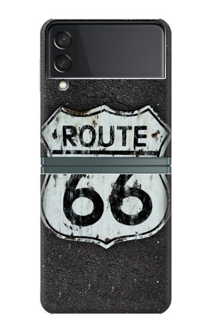S3207 Route 66 Sign Case For Samsung Galaxy Z Flip 3 5G