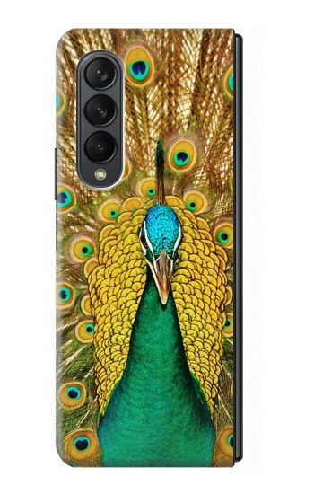 S0513 Peacock Case For Samsung Galaxy Z Fold 3 5G