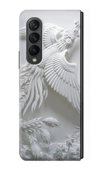S0516 Phoenix Carving Case For Samsung Galaxy Z Fold 3 5G