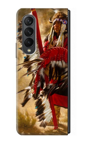 S0817 Red Indian Case For Samsung Galaxy Z Fold 3 5G