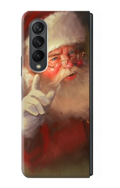 S1144 Xmas Santa Claus Case For Samsung Galaxy Z Fold 3 5G