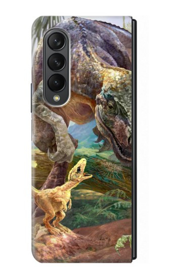 S1290 Dinosaurs T-Rex Case For Samsung Galaxy Z Fold 3 5G