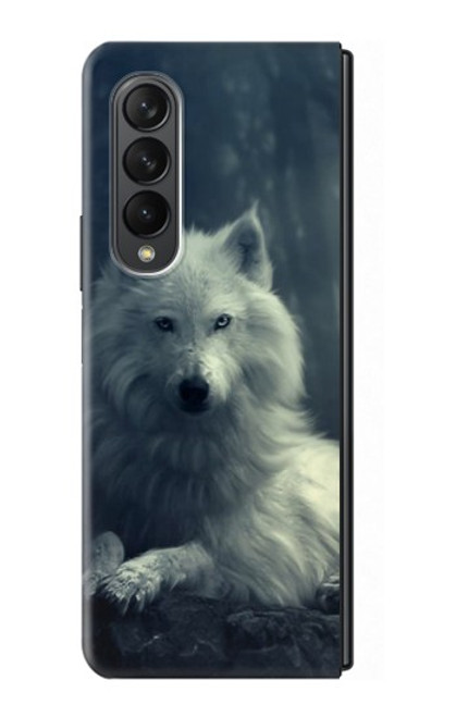 S1516 White Wolf Case For Samsung Galaxy Z Fold 3 5G