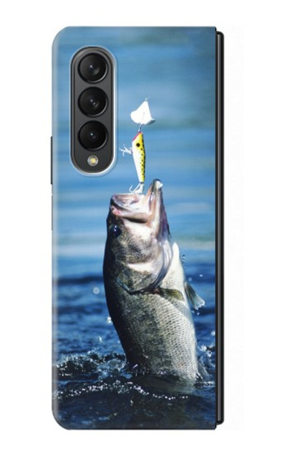S1594 Bass Fishing Case For Samsung Galaxy Z Fold 3 5G