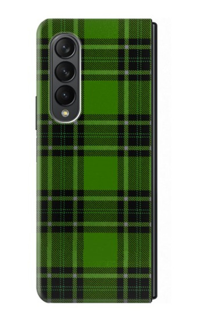 S2373 Tartan Green Pattern Case For Samsung Galaxy Z Fold 3 5G