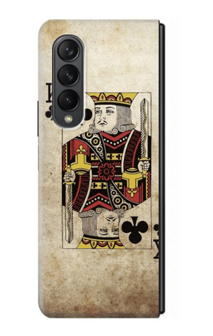 S2528 Poker King Card Case For Samsung Galaxy Z Fold 3 5G