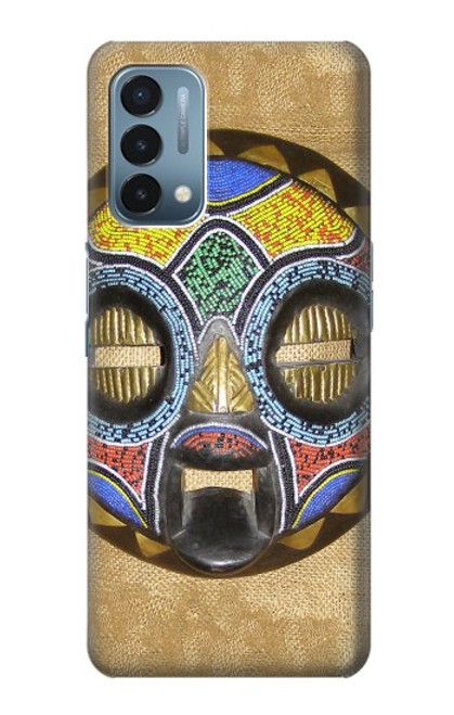 S0965 African Baluba Mask Hülle Schutzhülle Taschen für OnePlus Nord N200 5G