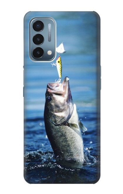 S1594 Bass Fishing Hülle Schutzhülle Taschen für OnePlus Nord N200 5G
