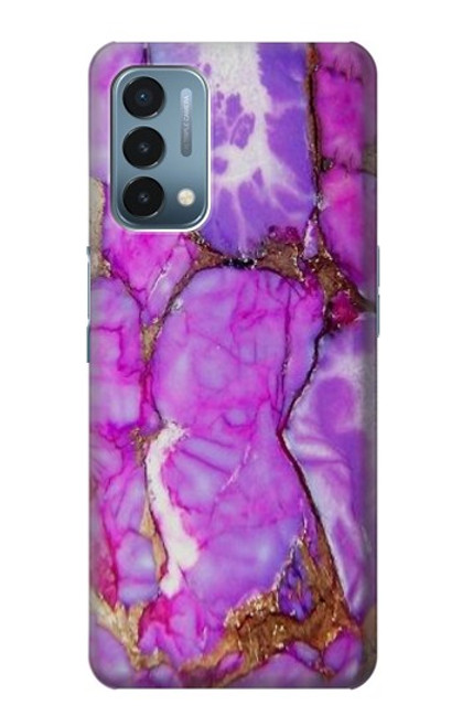 S2907 Purple Turquoise Stone Hülle Schutzhülle Taschen für OnePlus Nord N200 5G