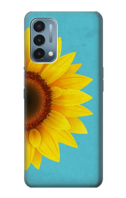 S3039 Vintage Sunflower Blue Hülle Schutzhülle Taschen für OnePlus Nord N200 5G