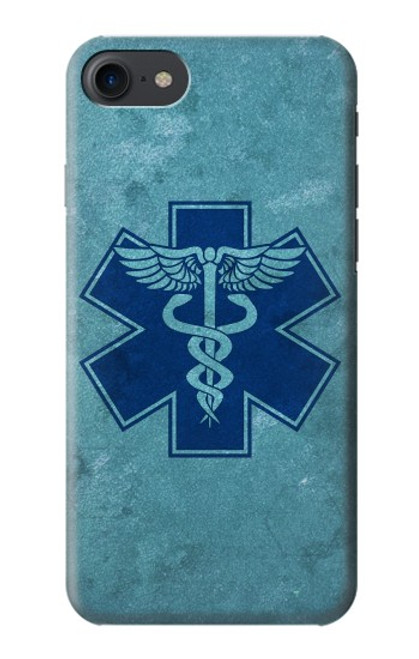 S3824 Caduceus Medical Symbol Hülle Schutzhülle Taschen für iPhone 7, iPhone 8, iPhone SE (2020) (2022)