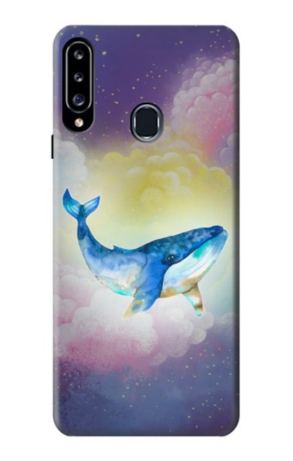 S3802 Dream Whale Pastel Fantasy Hülle Schutzhülle Taschen für Samsung Galaxy A20s