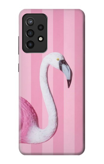 S3805 Flamingo Pink Pastel Hülle Schutzhülle Taschen für Samsung Galaxy A72, Galaxy A72 5G