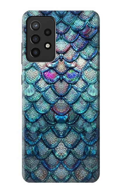 S3809 Mermaid Fish Scale Hülle Schutzhülle Taschen für Samsung Galaxy A72, Galaxy A72 5G