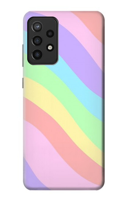 S3810 Pastel Unicorn Summer Wave Hülle Schutzhülle Taschen für Samsung Galaxy A72, Galaxy A72 5G